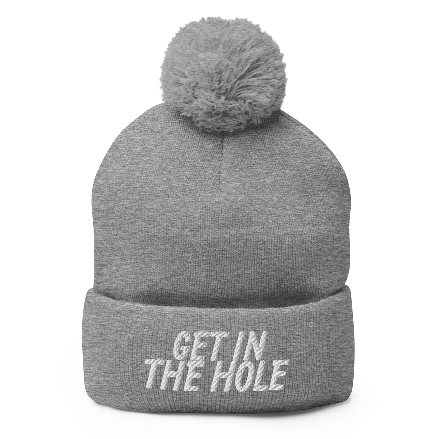 Get in the Hole Pom-Pom Beanie