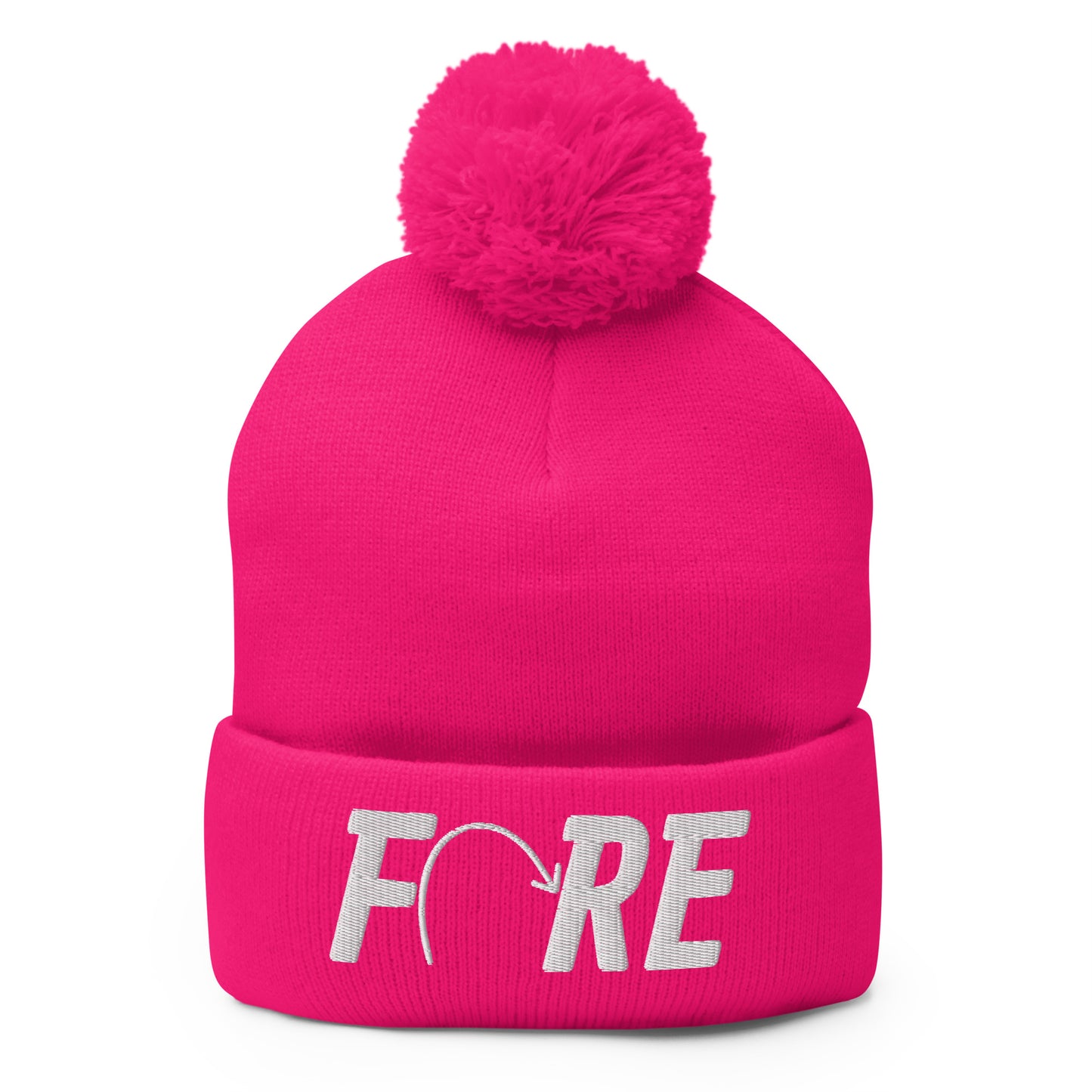 FORE Pom-Pom Beanie