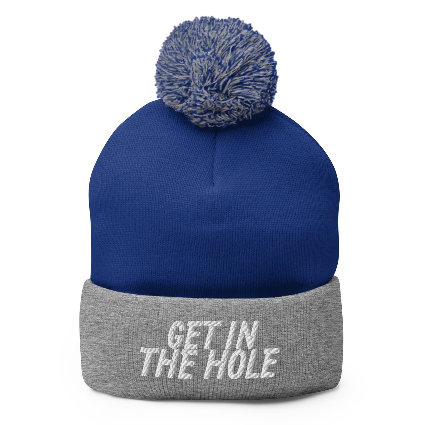 Get in the Hole Pom-Pom Beanie