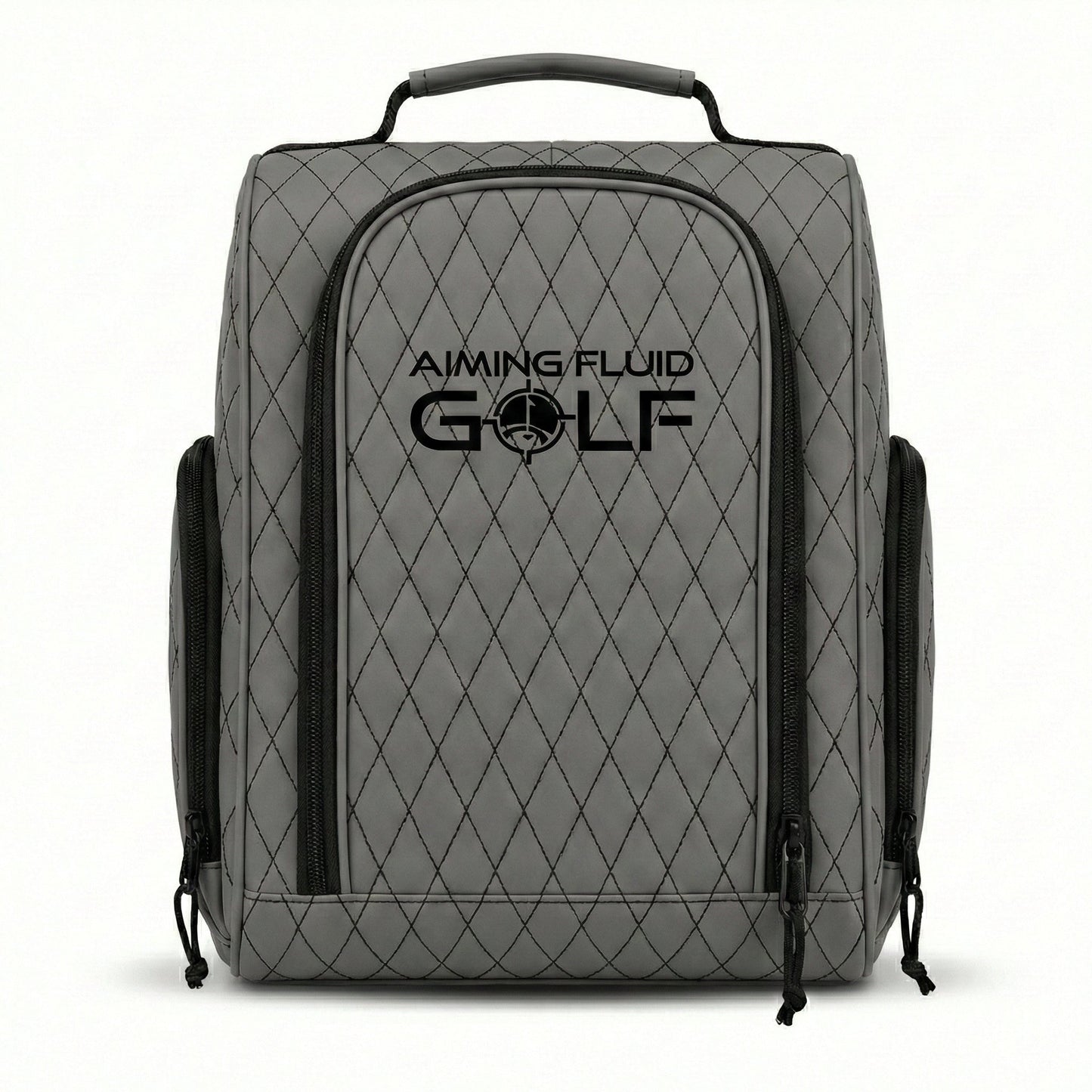 Premium Golf Shoe Bag – Vented Leather Shoe Storage