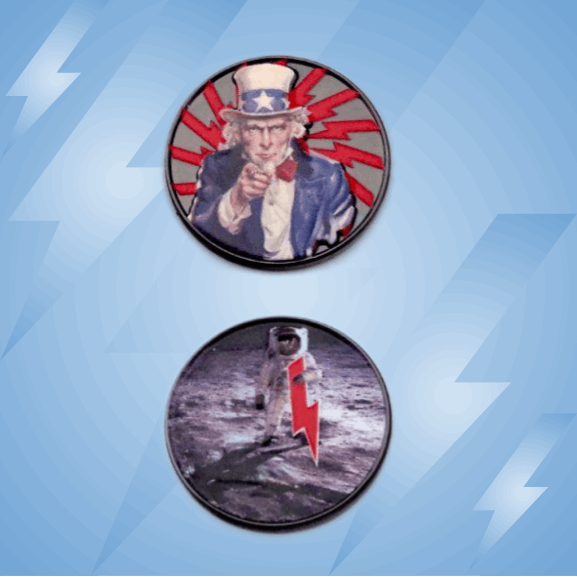 BYRD BALL MARKERS - Merica