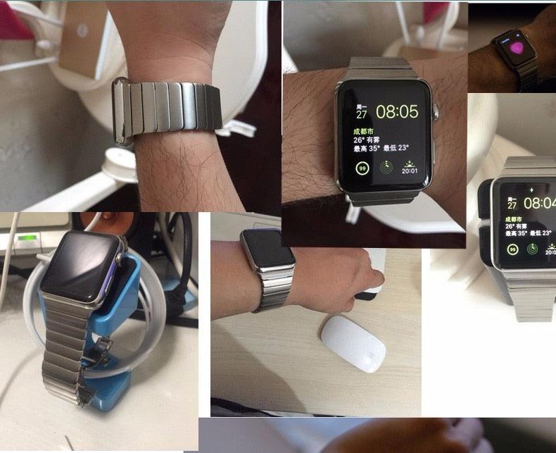 Stainless Steel Strap Apple Watch Series 11/10/9/8/7/6/5/4/ SE / Ultra 1/2/3