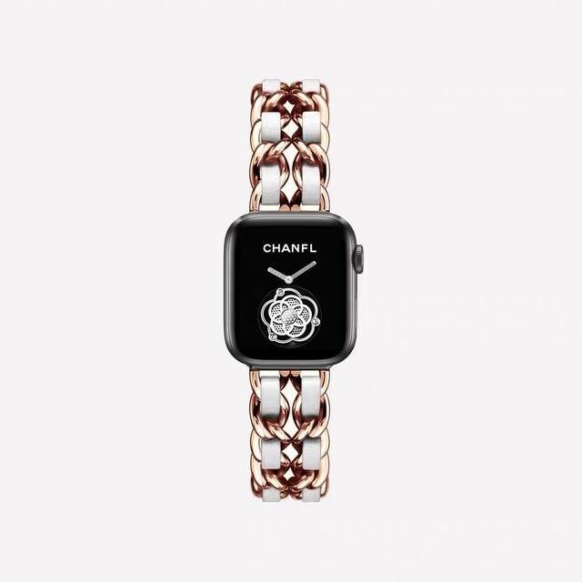 Stainless Steel Apple Watch Strap Series 10/9/8/7/6/5/4/ SE / Ultra 1/2/3