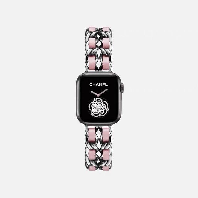 Stainless Steel Apple Watch Strap Series 10/9/8/7/6/5/4/ SE / Ultra 1/2/3