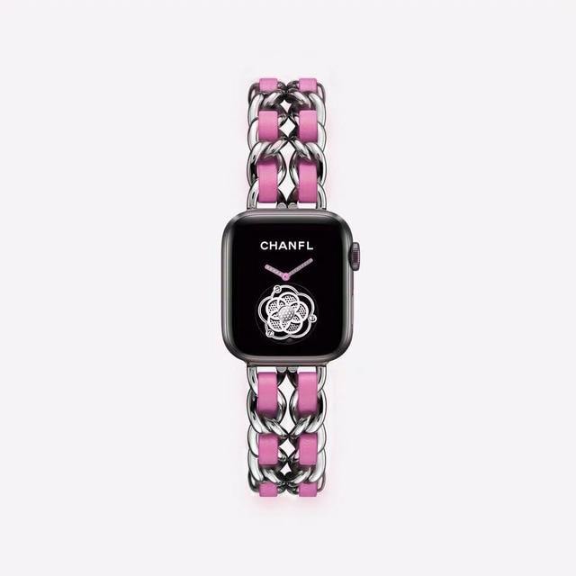 Stainless Steel Apple Watch Strap Series 10/9/8/7/6/5/4/ SE / Ultra 1/2/3