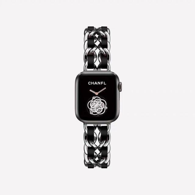 Stainless Steel Apple Watch Strap Series 10/9/8/7/6/5/4/ SE / Ultra 1/2/3