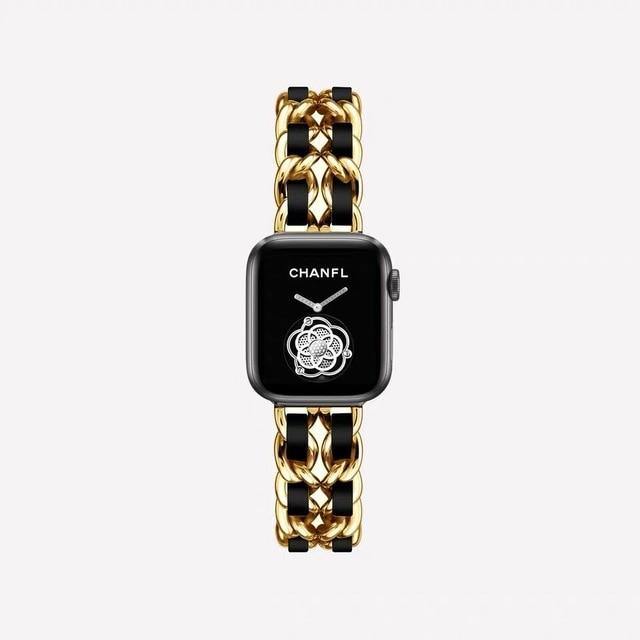 Stainless Steel Apple Watch Strap Series 10/9/8/7/6/5/4/ SE / Ultra 1/2/3