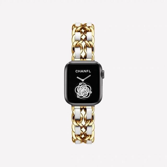 Stainless Steel Apple Watch Strap Series 10/9/8/7/6/5/4/ SE / Ultra 1/2/3