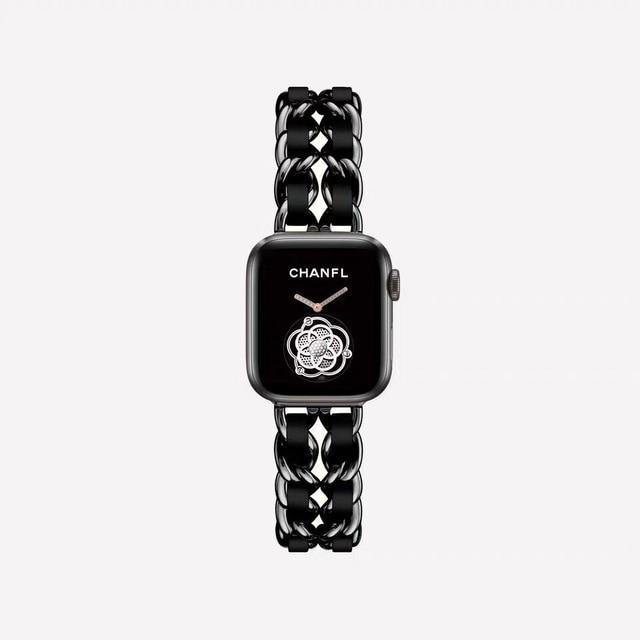 Stainless Steel Apple Watch Strap Series 10/9/8/7/6/5/4/ SE / Ultra 1/2/3
