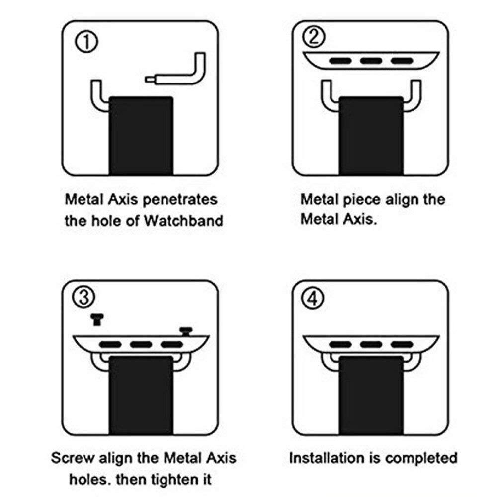 Apple Watch Band Connector for Series 11/10/9/8/7/6/5/4/SE Ultra 1/2/3