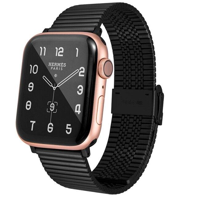 Stainless Steel Apple Watch Strap Series 11/10/9/8/7/6/5/4/ SE / Ultra 1/2/3