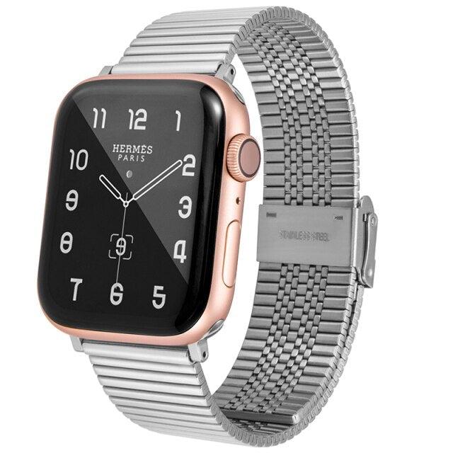 Stainless Steel Apple Watch Strap Series 11/10/9/8/7/6/5/4/ SE / Ultra 1/2/3