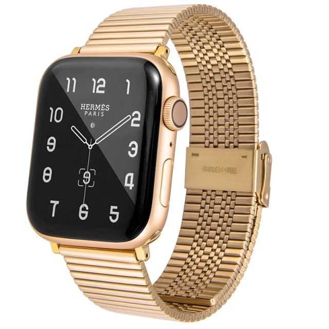 Stainless Steel Apple Watch Strap Series 11/10/9/8/7/6/5/4/ SE / Ultra 1/2/3