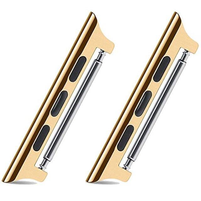 Apple Watch Band Connector Adapter for Ultra 1/2/3, Series 11/10/9/8/SE - Stainless Steel Lugs (38mm-49mm)