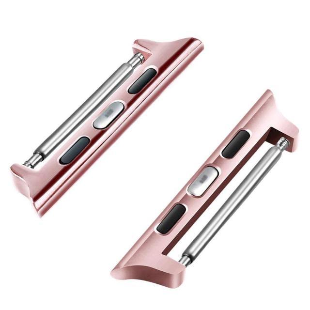 Apple Watch Band Connector Adapter for Ultra 1/2/3, Series 11/10/9/8/SE - Stainless Steel Lugs (38mm-49mm)