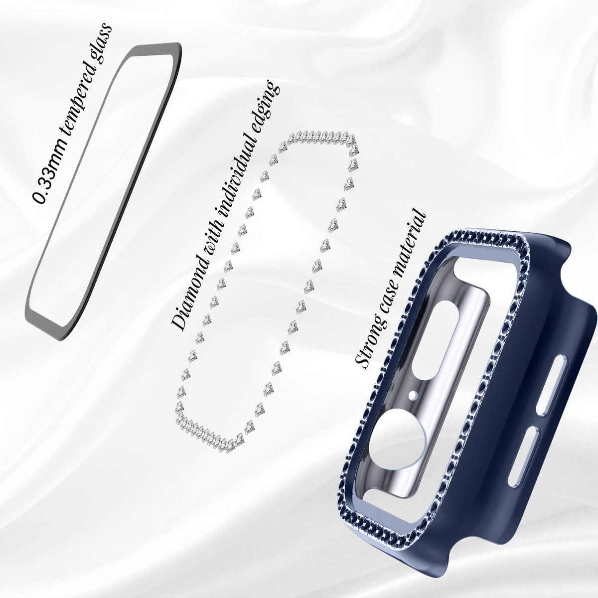 Diamond Apple Watch Case
