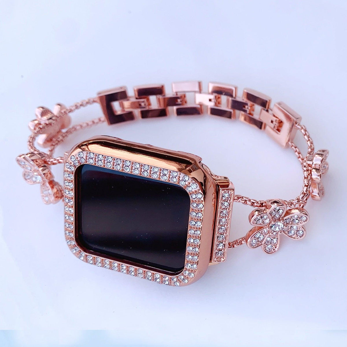 Diamond Apple Steel Band+Case