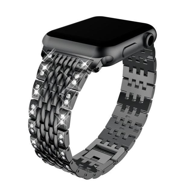 Diamond Strap Apple Watch Series 11/10/9/8/7/6/5/4/ SE / Ultra 1/2/3