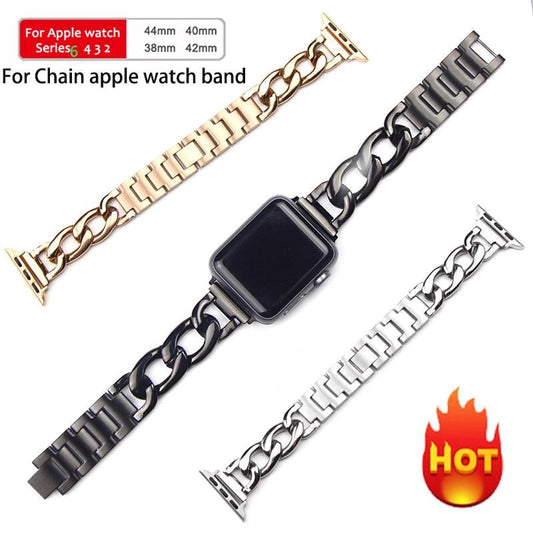 Stainless Steel Apple Watch Strap Series 11/10/9/8/7/6/5/4/ SE / Ultra 1/2/3