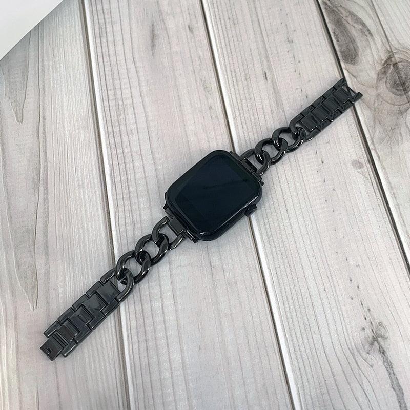 Stainless Steel Apple Watch Strap Series 11/10/9/8/7/6/5/4/ SE / Ultra 1/2/3