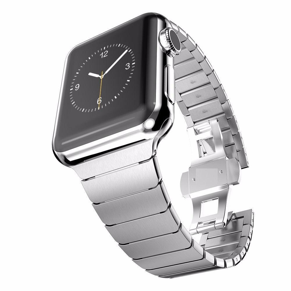 Stainless Steel Strap Apple Watch Series 11/10/9/8/7/6/5/4/ SE / Ultra 1/2/3