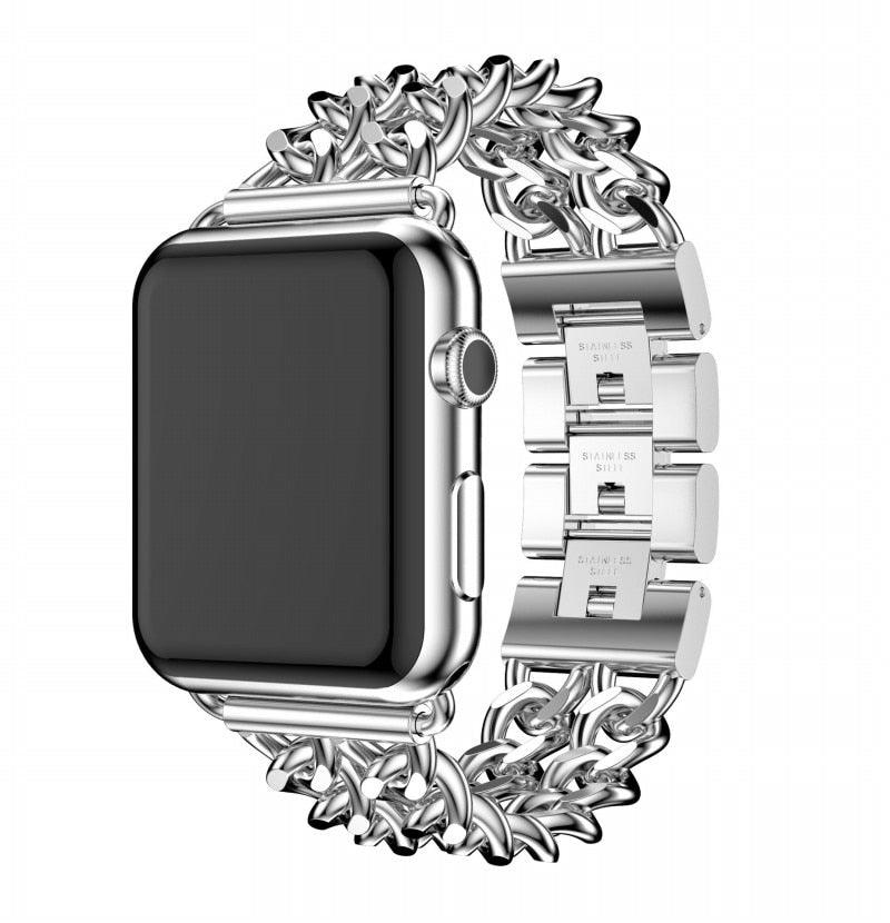 Stainless Steel Strap Apple Watch Series 11/10/9/8/7/6/5/4/ SE / Ultra 1/2/3