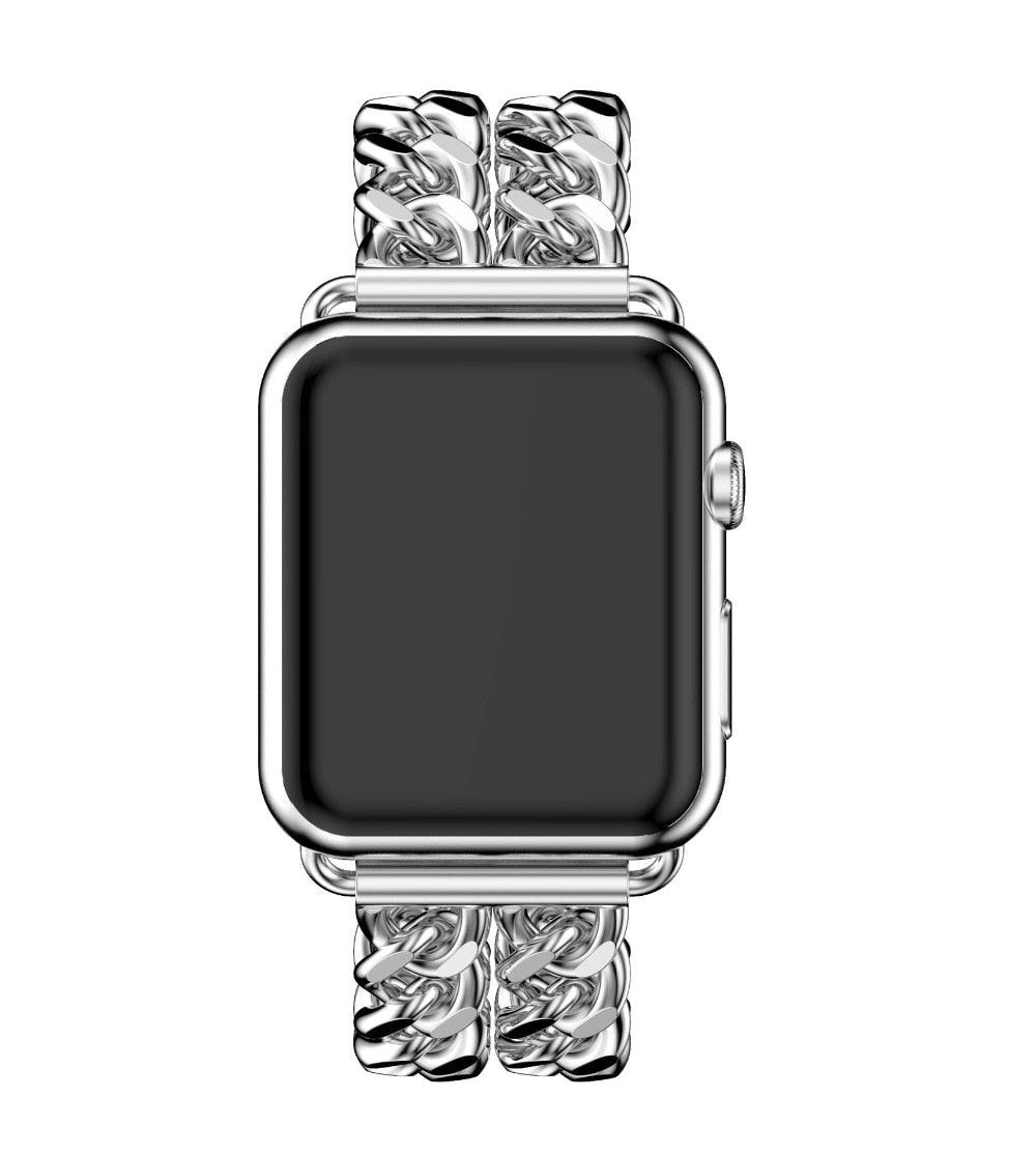 Stainless Steel Strap Apple Watch Series 11/10/9/8/7/6/5/4/ SE / Ultra 1/2/3