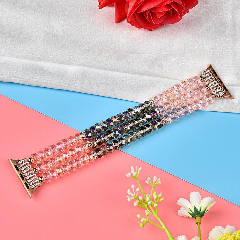 Real Pearl Apple Watch Band Series 11/10/9/8/7/6/5/4/ SE / Ultra 1/2/3