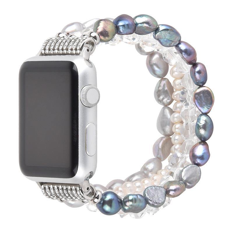 Real Pearl Apple Watch Band Series 11/10/9/8/7/6/5/4/ SE / Ultra 1/2/3