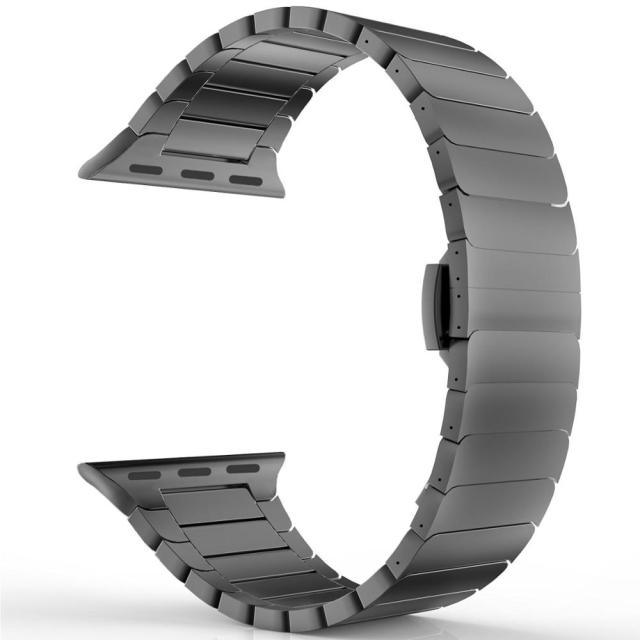 Stainless Steel Apple Watch Strap Series 11/10/9/8/7/6/5/4/ SE / Ultra 1/2/3