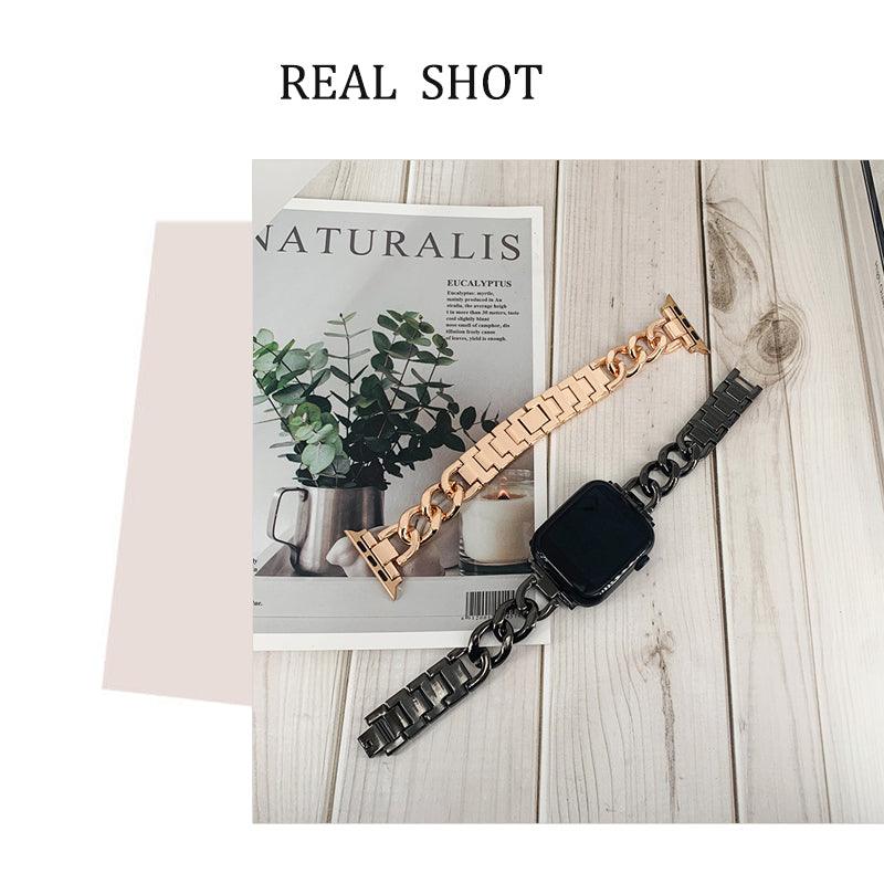 Stainless Steel Apple Watch Strap Series 11/10/9/8/7/6/5/4/ SE / Ultra 1/2/3