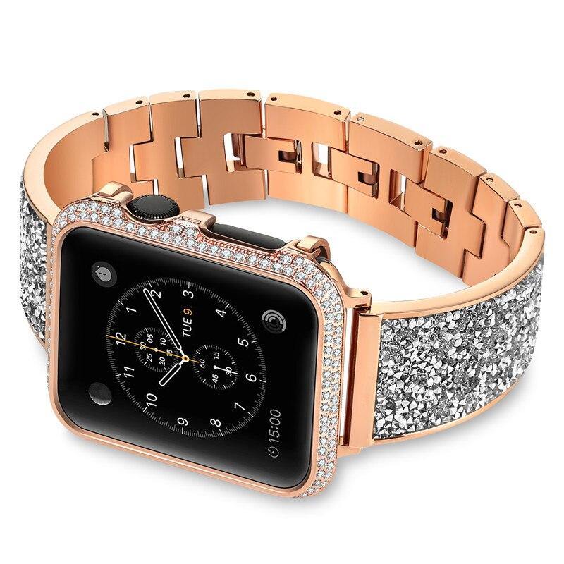 Stainless Steel Apple Watch Strap Series 11/10/9/8/7/6/5/4/ SE / Ultra 1/2/3