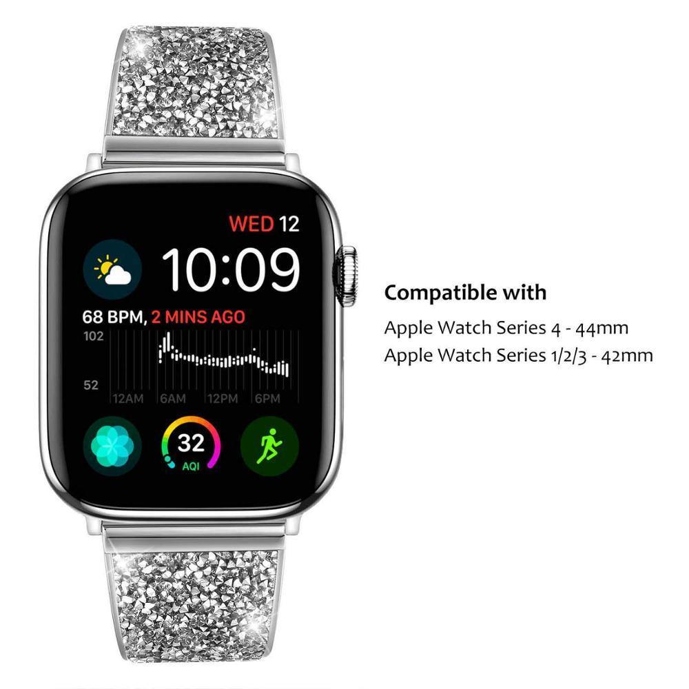 Stainless Steel Apple Watch Strap Series 11/10/9/8/7/6/5/4/ SE / Ultra 1/2/3