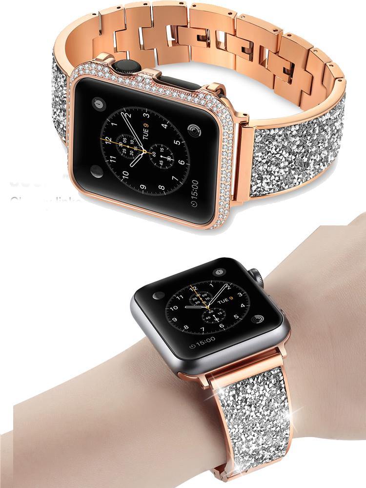 Stainless Steel Apple Watch Strap Series 11/10/9/8/7/6/5/4/ SE / Ultra 1/2/3