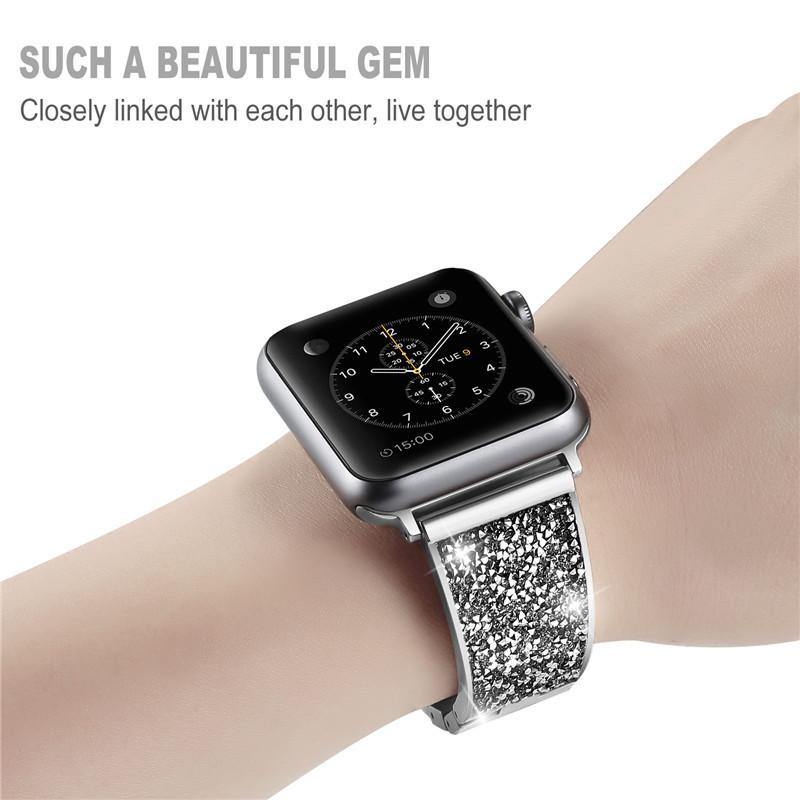 Stainless Steel Apple Watch Strap Series 11/10/9/8/7/6/5/4/ SE / Ultra 1/2/3