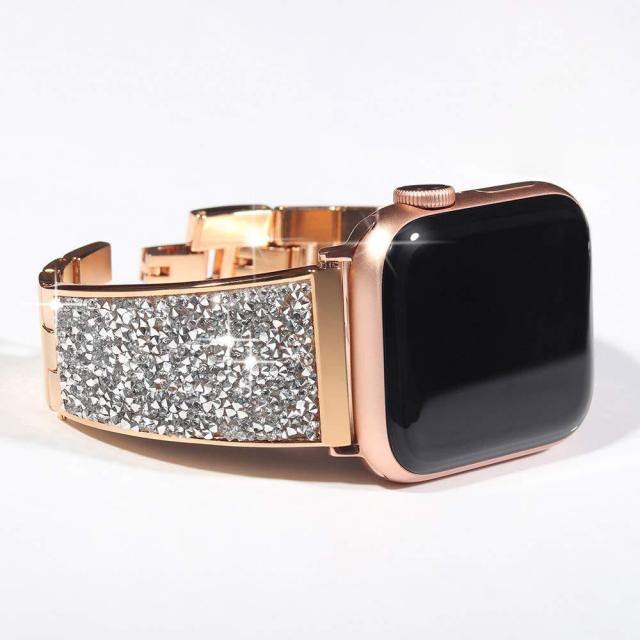 Stainless Steel Apple Watch Strap Series 11/10/9/8/7/6/5/4/ SE / Ultra 1/2/3