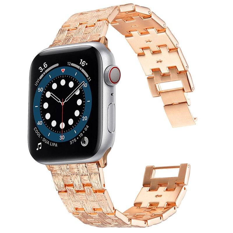 Stainless Steel Apple Watch Band Series 11/10/9/8/7/6/5/4/ SE / Ultra 1/2/3