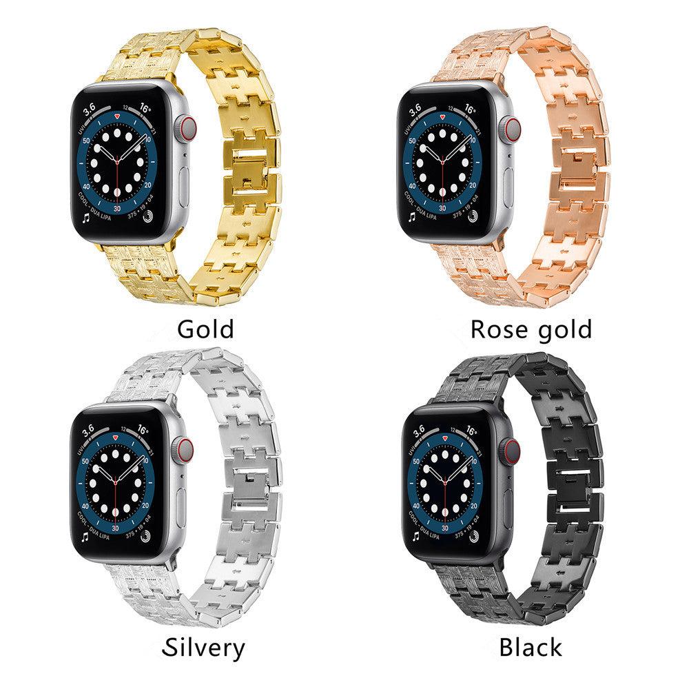 Stainless Steel Apple Watch Band Series 11/10/9/8/7/6/5/4/ SE / Ultra 1/2/3