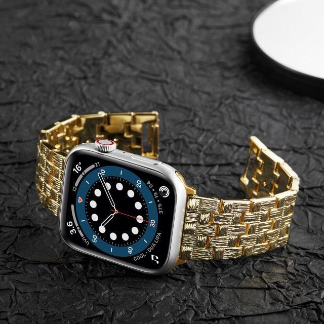 Stainless Steel Apple Watch Band Series 11/10/9/8/7/6/5/4/ SE / Ultra 1/2/3