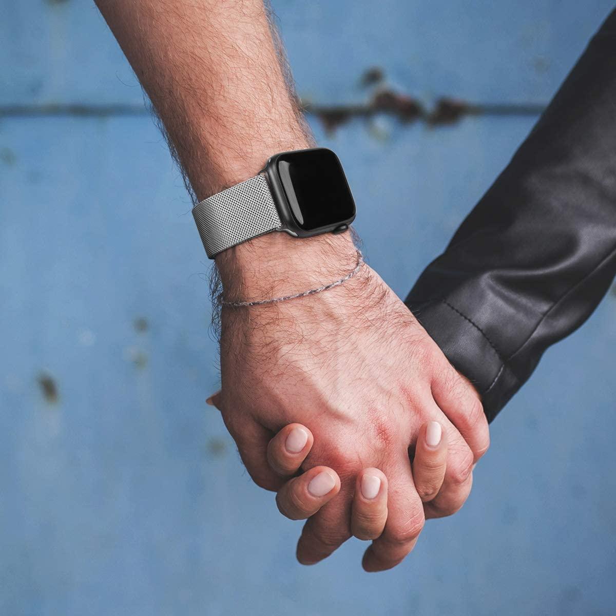 Steel Apple Watch Band Series 11/10/9/8/7/6/5/4/ SE / Ultra 1/2/3