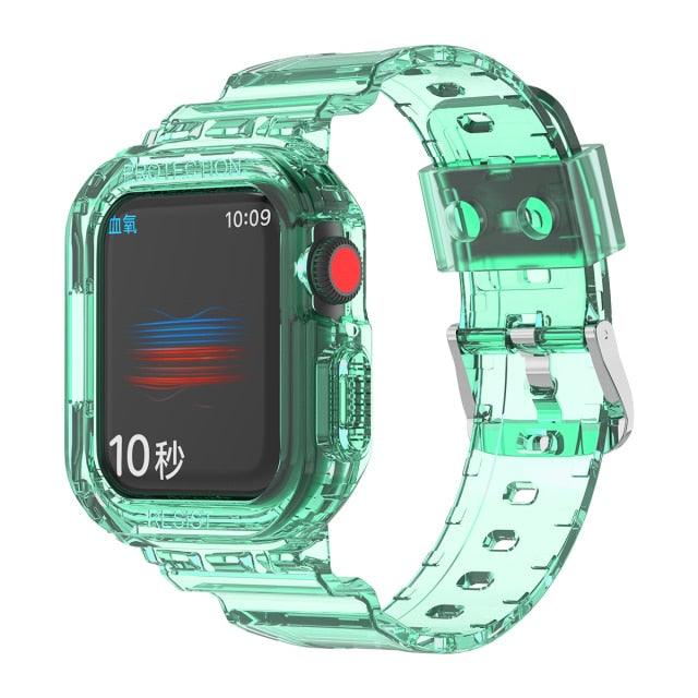 Apple Watch Band+Case Series 11/10/9/8/7/6/5/4/ SE / Ultra 1/2/3