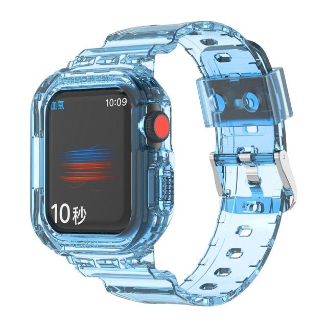 Apple Watch Band+Case Series 11/10/9/8/7/6/5/4/ SE / Ultra 1/2/3