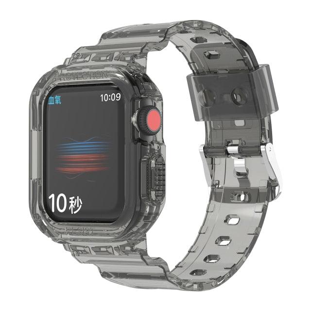 Apple Watch Band+Case Series 11/10/9/8/7/6/5/4/ SE / Ultra 1/2/3