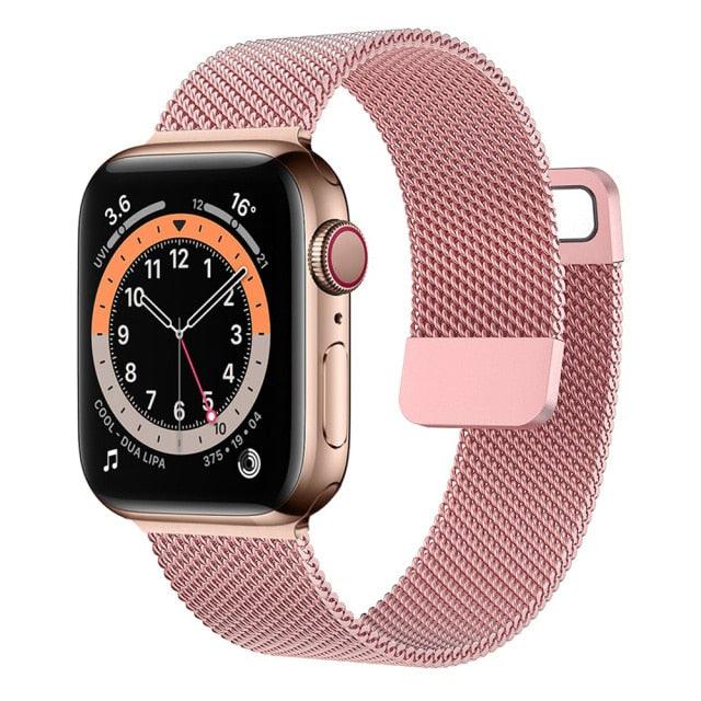 Steel Apple Watch Band Series 11/10/9/8/7/6/5/4/ SE / Ultra 1/2/3