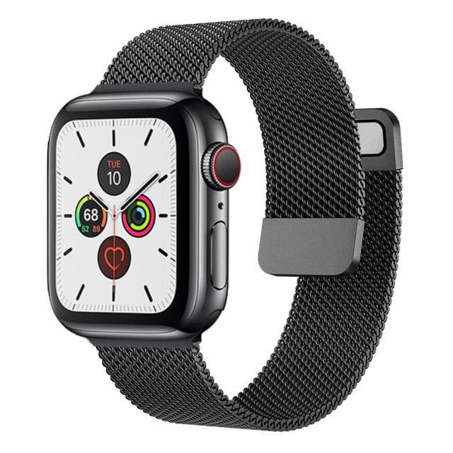 Steel Apple Watch Band Series 11/10/9/8/7/6/5/4/ SE / Ultra 1/2/3