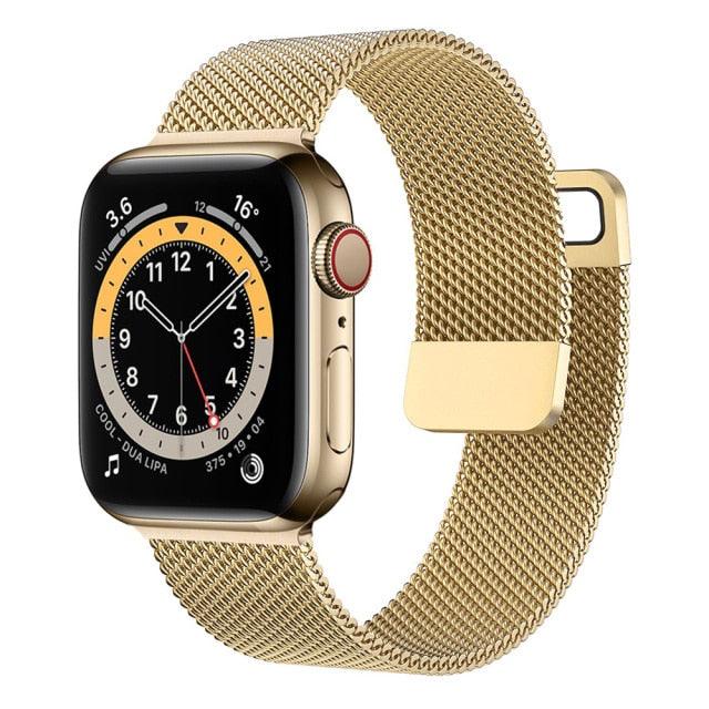 Steel Apple Watch Band Series 11/10/9/8/7/6/5/4/ SE / Ultra 1/2/3