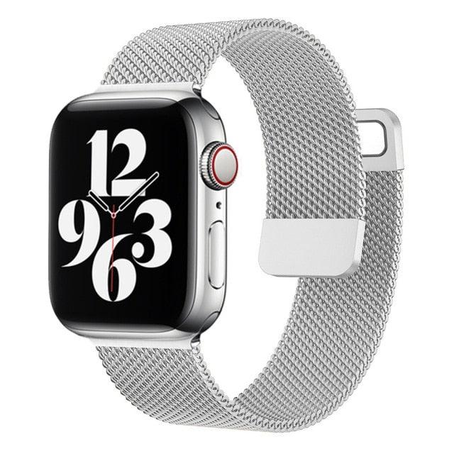 Steel Apple Watch Band Series 11/10/9/8/7/6/5/4/ SE / Ultra 1/2/3