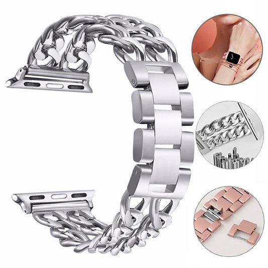 Stainless Steel Strap Apple Watch Series 11/10/9/8/7/6/5/4/ SE / Ultra 1/2/3