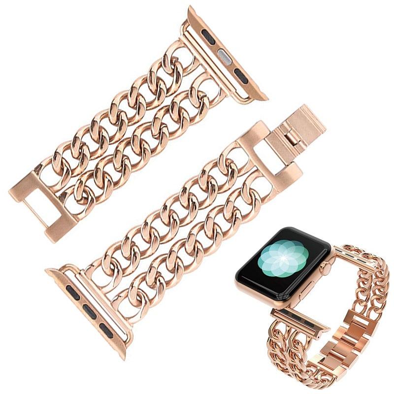 Stainless Steel Strap Apple Watch Series 11/10/9/8/7/6/5/4/ SE / Ultra 1/2/3