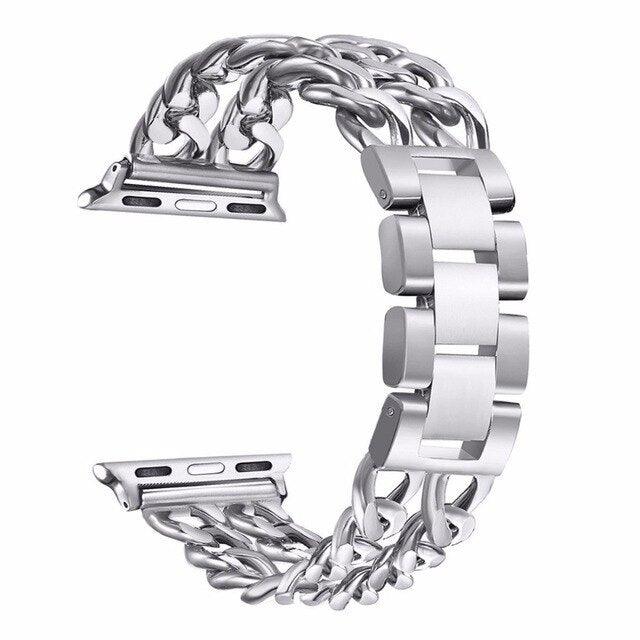 Stainless Steel Strap Apple Watch Series 11/10/9/8/7/6/5/4/ SE / Ultra 1/2/3